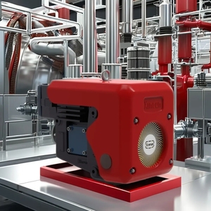 Best Selling 37kw Oil-Less Screw Air Cooled Portable Compressor Pump ISO9001 Certified 1 Year Warranty 2.5 <b>Bar</b> 8-18m for Bulk - Product Image 3
