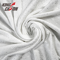 Kingcason Chinesischer Hersteller 100% Polyester Einseitig Einfarbig Geprägte Superweiche Veloursstoffe für Bettbezüge Heimtextilien