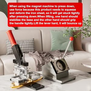 Kit de Máquina para Hacer Botones Resistentes de 65*90mm - El Más Vendido del 2025 para Artículos Promocionales de Hotel al por Mayor - Product Image 4