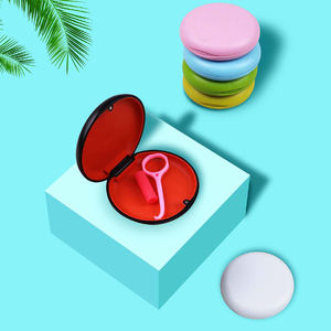 กล่องยึดฟันปลอมสำหรับจัดฟันทำจากพลาสติกทนทานโลโก้ตามสั่ง - Product Image 2