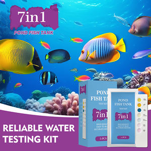 2025 새로운 급속 테스트 카드 7 in 1 담수 바닷물 수족관 물 테스트 키트 PH, 알칼리도, 아질산염, 질산염 - Product Image 3