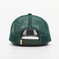 Casquette Trucker Vintage Ethnique Personnalisée à 5 Panneaux en Daim avec Maille Respirante et Visière Courbée – Style Sportif Décontracté