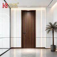 Portes intérieures modernes en bois massif composite MDF mélaminé polymère, isolation phonique, construction durable, garantie 1 an, pour appartement et salle à manger