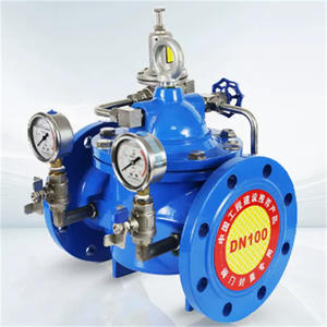 Vannes de réduction de <span class=keywords><strong>pression</strong></span> hydrauliques pilotées personnalisées DN50-DN300 200X (fer ductile) pour le débit d'<span class=keywords><strong>eau</strong></span> des cuisines commerciales - Product Image 5