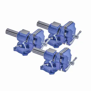 High Precision Manual Hand Tools Multi-Functional 4" 5" 6" Bench Vise For Grinding Milling Machine