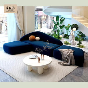 Sofá cama moderno y funcional OKF, sofá cama seccional en forma <span class=keywords><strong>de</strong></span> L, sofá esquinero para Villa, muebles <span class=keywords><strong>de</strong></span> sala <span class=keywords><strong>de</strong></span> estar - Product Image 4