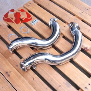 Tuyaux de descente en acier inoxydable coulé de 3 pouces pour V2 N54 2010+ E89 BMW <span class=keywords><strong>Z4</strong></span> 35I / <span class=keywords><strong>35IS</strong></span> - Product Image 2