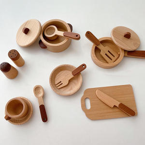 Ensemble <span class=keywords><strong>de</strong></span> <span class=keywords><strong>cuisine</strong></span> en bois pour enfants, écologique et non toxique, pour les tout-petits et les enfants <span class=keywords><strong>de</strong></span> 0 à 24 mois et <span class=keywords><strong>de</strong></span> 2 à 4 ans, fabriqué en Chine - Product Image 3