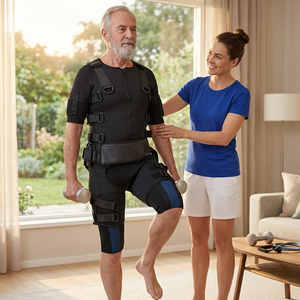 Traje de Entrenamiento <span class=keywords><strong>EMS</strong></span> Inalámbrico, Equipo de Fitness para Estudio, Entrenamiento <span class=keywords><strong>EMS</strong></span> para Profesionales Ocupados y Rehabilitación de Lesiones - Product Image 2