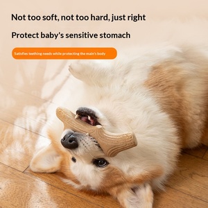 Bâtonnets à mâcher <span class=keywords><strong>pour</strong></span> chiens en forme de bois de cerf : bâtonnets dentaires comestibles et sûrs <span class=keywords><strong>pour</strong></span> les chiens agressifs. Nettoie les dents, rafraîchit l'haleine. Chiens de petite à grande taille. - Product Image 3