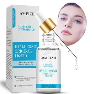 Custom Logo Facial Hyaluronic Acid Serum Salud y Belleza Essence Skin Care Whitening Dark Spots Solution Vitamins C Face Serum