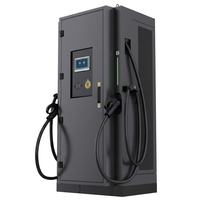 Cargador Rápido de CC de 120 kW, Cargador de Vehículos Eléctricos GBT de 120 kW, Estación Comercial de Carga de Vehículos Eléctricos CCS2 OCPP, Cargador de CC de 120 kW