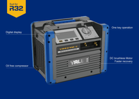 Nouvelle VRR24M-C voiture AC réfrigérant R32 HVAC Machine de récupération avec composants de noyau de pompe
