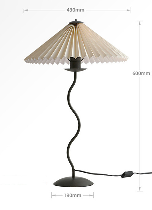 Beige-table lamp