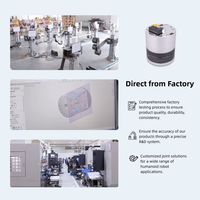 Moteur de joint de robot ZBDynamiX, actionneurs de robot, couple élevé 82 Nm pour bras de robot à 6 axes, OEM ou ODM