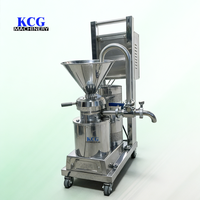 Broyeur colloïdal à moteur de type split, capacité 100L, pour la production de sauce arachide, sauce chili, snacks et de produits à base de noix de cajou et de sésame