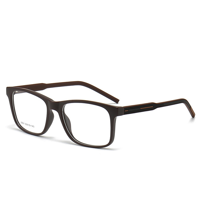 Square Frame TR90 Rectangle Optical Eyeglasses Frame, Global Recycled Standard Certified, Providing clear Vision for Daily Life