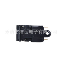 Bouilloire électrique Jieyue avec interrupteur 16/13A, arrêt automatique, coque en PC ignifuge, cuivre argenté, 300W