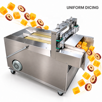 Commerciële gedroogde vruchten snijmachine, mango-snijder, dadel-snijder, snoepproductie-apparatuur voor voedingsmiddelenfabrieken