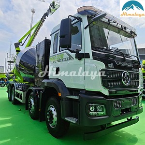 新型ズームリオン12立方メートル2、3、6、7立方メートル電動エンジンポンプモーター大型オープンコンクリートミキサー機（スペアパーツ付き） - Product Image 2