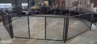 Cage d'octogone Rocson MMA UFC, taille et logo personnalisés pour la musculation, Y44, MOQ 1 ensemble, options multi-tailles, fabriqué en Chine