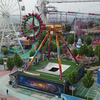 Manège à Pendules Géant Coloré Haute Capacité pour Parcs Touristiques Extérieurs et Fêtes Foraines Commerciales – Expérience Emotionnelle Inoubliable