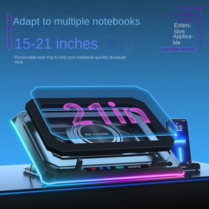 Base de Refrigeración para Portátil Core Ice Zun ABS con Aire Comprimido A8, RGB, Silenciosa, para Juegos - Product Image 5