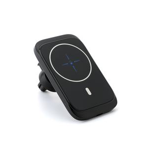 Soporte para teléfono móvil con soporte para coche Cargador de teléfono de carga rápida de 15W Cargador inalámbrico magnético fuerte para iPhone 17 Pro Max 17 Air - Product Image 1