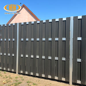 6X8 Wpc 둘레 울타리 야외 벽 울타리 디자인 저렴한 Wpc 복합 정원 장식 개인 정보 보호 Wpc 울타리 패널 야외 - Product Image 5