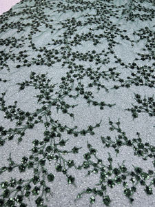 Nouvelle <span class=keywords><strong>branche</strong></span> motif sequin dentelle tissu nigérian <span class=keywords><strong>suisse</strong></span> dentelle tissu dentelle tissu pour les femmes robe de mariée pour la fête - Product Image 5