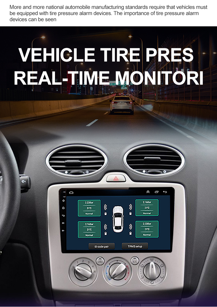 9 Inch Android Car Player For Ford Focus Exi AT 2004 2005 2006 2007 2008 2009 2010 2011 GPS Navigation Radio multimedia