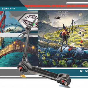 8.5 Inch 48V 500W-1000W Foldable Widewheel Pro Electric <b>Scooter</b> with 40km/h Max Speed - Product Image 2