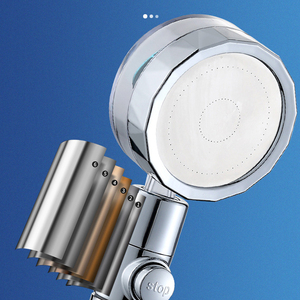 Ventilador <span class=keywords><strong>de</strong></span> Mano para Baño, Estilo Moderno, Cromado, ABS, Giratorio 360 Grados, Extraíble, con Ahorro <span class=keywords><strong>de</strong></span> Agua <span class=keywords><strong>de</strong></span> Alta Presión - Product Image 5