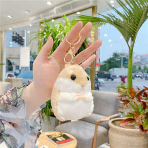 Mềm Mại Và Phổ Biến <span class=keywords><strong>Hamster</strong></span> Đồ Chơi Sang Trọng Schoolbag Mặt Dây Chuyền Nhỏ <span class=keywords><strong>Hamster</strong></span> <span class=keywords><strong>Keychain</strong></span> Như Một Món Quà Cho Bé Trai Và Cô Gái - Product Image 3