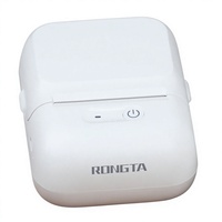 Mesin Pembuat Label Bluetooth Rongta R26D 2 Inci dengan Pita, Printer Label Mini untuk Retail dan Rumah