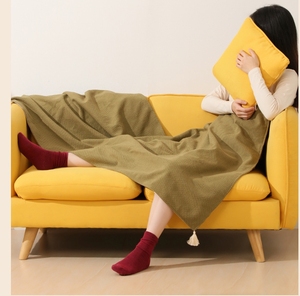 Wholesale Wearable <b>USB</b> Heated Blanket with Power Bank <b>Heating</b> Shawl - Product Image 4