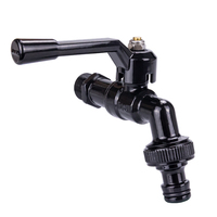 Robinet d'arrêt mural extérieur moderne TMOK 1/2"*3/4" en laiton pour machine à laver