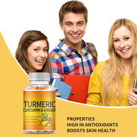 Aeglewell Private Label Kurkuma Curcumine Gummies Vitaminen Kurkuma Vegan Gummies Immuunondersteuning Kurkuma Gember Gummies