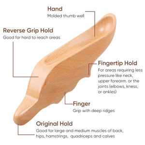 Venta al por mayor Madero cuerpo madera terapia masaje herramientas tejido profundo control remoto inalámbrico - Product Image 3