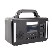 Nouvelle vente chaude, station d'alimentation portable 300w, générateur solaire, camping en plein air, alimentation de secours d'urgence avec AC / DC / USB