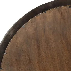 20x1.5 "tối giản kính hình bầu dục tường gương với khung rắn thân thiện với môi Trọng lượng nhẹ cho phòng tắm - Product Image 4