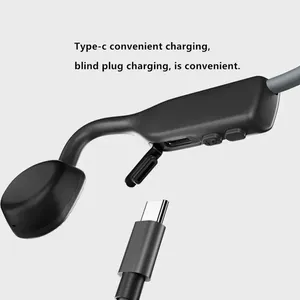 Auriculares de Conducción Ósea OpenMove S661 Originales, Resistentes al Agua IP55, Auriculares Deportivos con Clip para la Oreja, Auriculares de Diseño Abierto para Dispositivos con Bluetooth 5.1 o Anteriores - Product Image 4