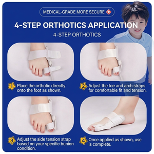 Correttore <span class=keywords><strong>per</strong></span> Hallux Valgus, Separatore <span class=keywords><strong>Dita</strong></span>, Dispositivo <span class=keywords><strong>per</strong></span> <span class=keywords><strong>Dita</strong></span> Divaricate, <span class=keywords><strong>Protezione</strong></span> in Silicone <span class=keywords><strong>per</strong></span> <span class=keywords><strong>Dita</strong></span> e Falangi <span class=keywords><strong>dei</strong></span> Bambini, Allevia il Dolore - Product Image 3