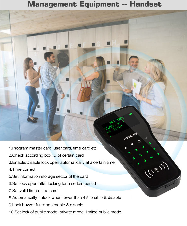 kerong 家具锁智能安全隐藏 rfid 橱柜锁