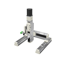 KNK KTH Lebar 40-120mm Meja Geser Aktuator Anti Debu Modul Linear Sekrup Bola Terintegrasi Tahap Gerak Linear Langkah 50-1000mm