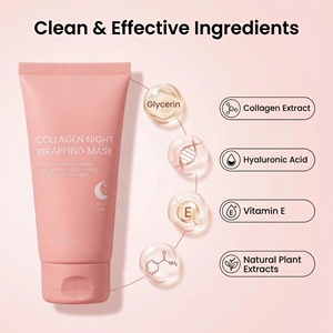 <span class=keywords><strong>Masque</strong></span> facial FKY Corée, <span class=keywords><strong>masque</strong></span> de nuit bio-collagène pour une peau de verre et une minimisation des pores - Product Image 4