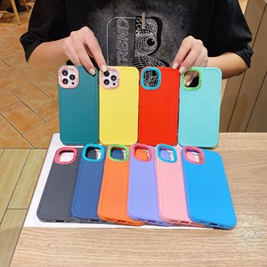 เคสโทรศัพท์แบบสายคล้องคอ สีบล็อก สัมผัสนุ่ม ป้องกันการตกกร<span class=keywords><strong>ะ</strong></span>แทก สำหรับ <span class=keywords><strong>iPhone</strong></span> 17 Pro Max 16 15 14 13 <span class=keywords><strong>12</strong></span> 11 - Product Image 6