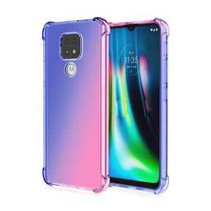 Funda trasera para teléfono móvil, carcasa suave de tpu con gradiente de contraste antigolpes para <span class=keywords><strong>MOTO</strong></span> <span class=keywords><strong>G9</strong></span> <span class=keywords><strong>play</strong></span> - Product Image 5