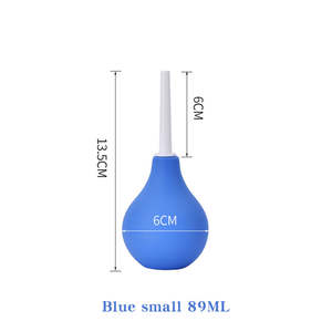Goedkope Hoge Kwaliteit Sferische Irrigator <span class=keywords><strong>Enema</strong></span> Vagina Irrigatie Apparaat Siliconen Anale Reiniging Douche Pomp - Product Image 4