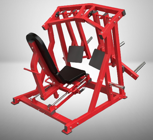 Presse à jambes assise à charge libre, légère et facilement déplaçable, pour usage commercial, idéale pour la relocalisation, entraînement du bas du corps, fitness - Product Image 4